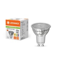 LED REFLEKTOROVÁ ŽIAROVKA GU10 4,5W=50W 3000K 350lm 36° PRE STMIEVAČ LEDVANCE