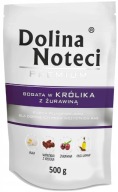 Dolina Noteci Králik s brusnicami 500g