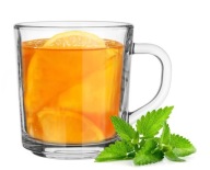 Tradičný sklenený hrnček horúce nápoje káva čaj Szymek 220ml sklo