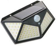 LED SOLAR LAMPA so senzorom meria pohyb 100LED