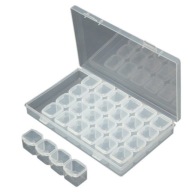 Organizér 28 priehradiek 17,5 x 11 x 2,7 cm kontajnerový box