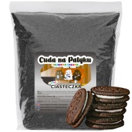 Farebný cukor do stroja na cukrovú vatu Ochutené COOKIES SO KRÉMOM 1KG