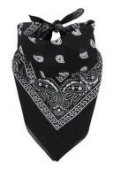 BANDANA, šatka, čelenka, MASKA, bavlna