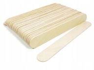 50x Drevené špachtličky na depiláciu voskom a pastou