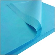 SilkPaper hladký hodvábny papier 50x70cm modrý 50 kusov