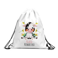 Batoh Taška do škôlky na topánky Meno COW