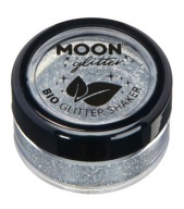 MOON GLOW ECO SHAKER SILVER MAKEUP NA TVÁR, TELO, PERY - 5g