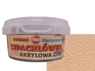 AKRYLOVÝ TMEL ELAST KONMAS 250g TMAVÝ BUK