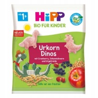 HIPP BIO CRISPS DINOSAURS BRUSNICE RÍBEZLE