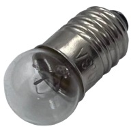 Skrutkovacia žiarovka na baterku, závit E10, 2,5V 0,3A