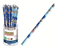 SONIC grafitová HB ceruzka s gumou, 1 ks.