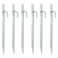Oceľové kolíky 18 cm Highlander Outdoor - 6 ks.