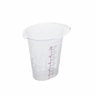 KUCHYNSKÉ ODMERKY na múku, sypké TEKUTINY 0,5L BranQ