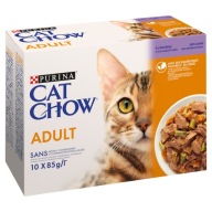 Cat Chow Adult Jahňacie zelené fazuľky 10x85g