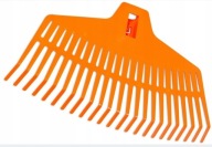 Hrable na lístie na trávu 420 mm oranžové