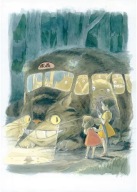 Plagát Tonari no Totoro tonoto_012 A3 (custom)