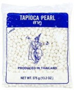 Biela tapioka Veľké perly Guľôčky z manioku Dezerty Bubble Tea Bezlepkové 375 g