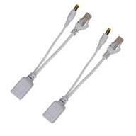 12V NAPÁJACÍ ADAPTÉR KAMERY CEZ STRUČENÝ POČÍTAČOVÝ KÁBEL NAPÁJANIE CEZ RJ45