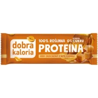 DOBRÉ KALÓRIE Oriešková karamelová PROTEÍNOVÁ tyčinka
