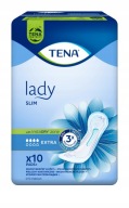 TENA Lady Slim Extra - anatomické plienky 10 ks