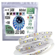 RGBW + NEUTRÁLNY LED PÁS 5050 IP20 300 diód 1 mb