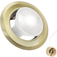 LED KÚPEĽŇOVÉ STROPNÉ SVIETIDLO GU10 230V KOVOVÉ NA PODHĽADU STRECHY