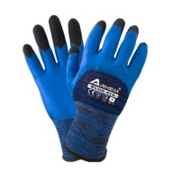 Pracovné rukavice Bezšvové latexové ochranné rukavice Arhem BLUE FIX 8-M