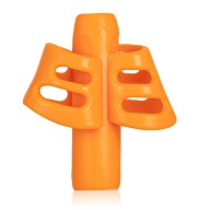 OBAL NA CERUHU NA VÝUČU PÍSANIA, GUĽOVÝ, OPRAVNÝ, Oranžový, 1 ks.