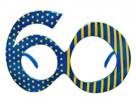 Spoločenské maškarné kostýmy 60. narodeniny OKULIARE