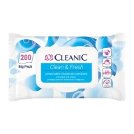 CLEANIC Univerzálne vlhčené obrúsky 200 kusov