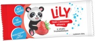 LILY Lízanka s vitamínmi s príchuťou jahody bez cukru 8 g