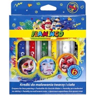 MAĽOVANIE NA TVÁR 6 FLAMINGO FAREB