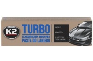 K2 TURBO ĽAHKÁ BRÚSNA NANO VOSKOVÁ PASTA NA LEŠTENIE ŠKRABANCOV PRE ŠKRABANINY 120G
