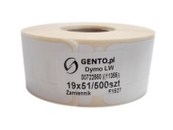 Náhrada za DYMO, štítky 19x51mm S0722550 11355