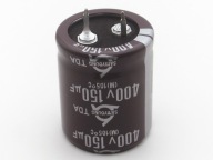 KONDENZÁTOR 150uF / 400V 25x30mm 105*C DLHÁ ŽIVOTNOSŤ - SAMYOUNG TDA - HQ - 1PC