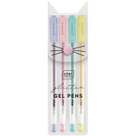 Gélové perá Interdruk Sweet 4 farby