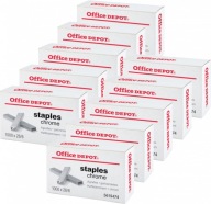 Sponky Office Depot 26/6 10000ks strieborné