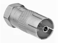 RF anténny adaptér F/wt-TV/gn 75Ohm