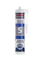 GRAFÉN SILIKÓNOVÝ SANITÁRNY TESNENIE NA SKLO ŠEDÝ 280ml