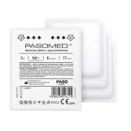 Sterilný obklad 17N 8W PASOMED, ​​3 ks 5cm x 5cm