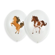 Latexové balóny krásne kone 27cm/11