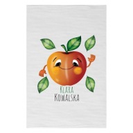 Uterák do škôlky 30x50 + Meno JABLKO