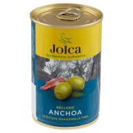 Jolca Zelené olivy plnené ančovičkami 300g