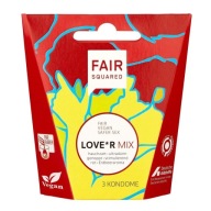 KONDÓMY LOVE*R MIX, 3 ks, FAIR SQUARED
