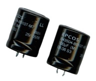 100uF 450V 100μF 450V EPCOS (2ks) ELEKTROLYTICKÝ KONDENZÁTOR