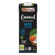 Keto Low Carb bezlepkový bio kokosový nápoj 1l