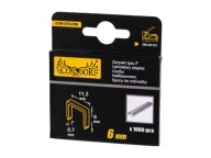 sponky 6mm 11,3x0,7 mm 1000 ks