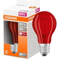 Osram dekoračná LED žiarovka 2,5W červená