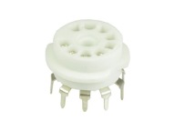 ZÁSUVKA KERAMICKÁ 9PINOVÁ PCB8 NOVAL 12AX7 12AT7