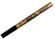 Olejový popisovač GOLD Snowman vodotesný popisovač kov sklo plast stredný